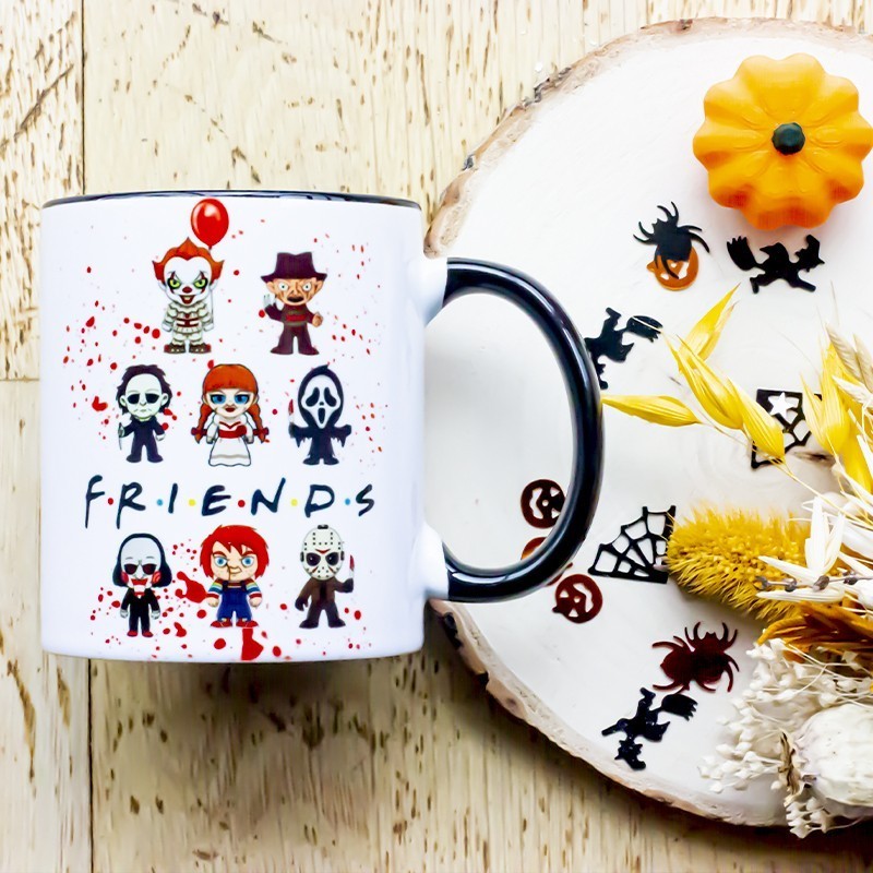 Taza "Friends: Halloween"
