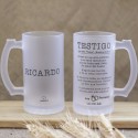 Jarra de cerveza "Testigo"