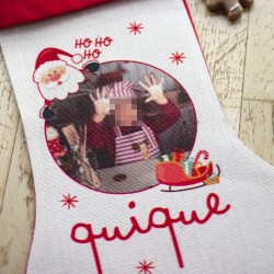 Calcetín de navidad "Nombre"