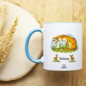 Taza "Adivina cuánto te quiero"