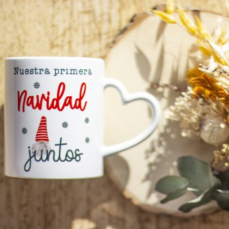 Taza "Nuestra primera Navidad juntos"