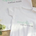 Conjunto camiseta + body "Hermanos"