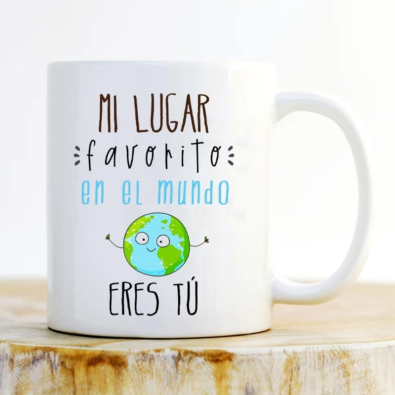 Taza "Mi lugar favorito en el mundo"