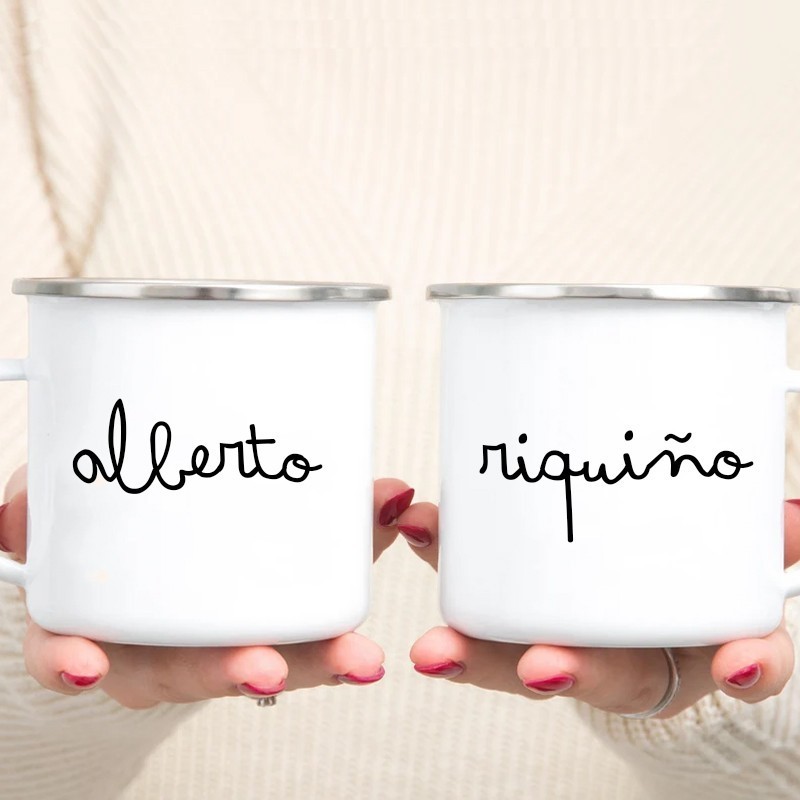 Taza vintage "Riquiño"