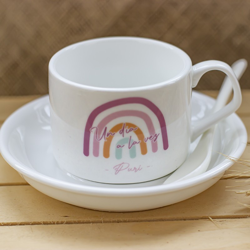 Taza de café "Un día a la vez"