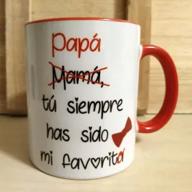 Taza "Papá favorito"