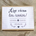 Pack 2 Jarras de cerveza "Novios"