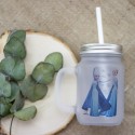Mason Jar "Elsa"