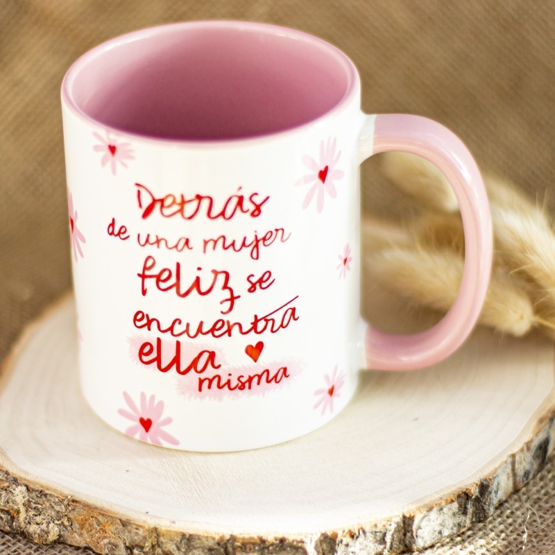 Taza "Mujer feliz"