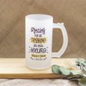 Jarra de cerveza "Gracias por ser testigo de esta locura"