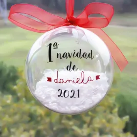 Bola de Navidad "1ª Navidad de..."