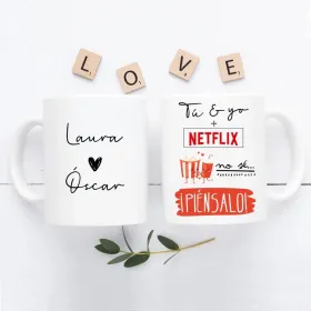 Taza "Netflix"