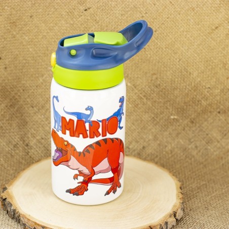 Botella infantil "Dinosaurios"