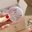 Pack de chapas "Equipo de la novia"