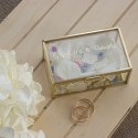 Caja porta alianzas cristal "Sky"
