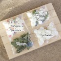Caja porta alianzas cristal "Better together"