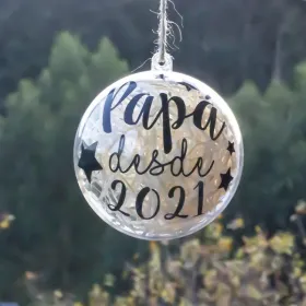 Bola de navidad "Papá desde"