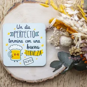 Posavasos "Buena cerveza"