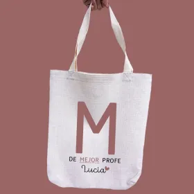 Bolsa "M de mejor profe"