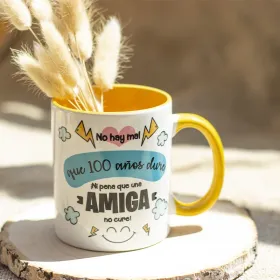 Taza "No hay mal que 100 años dure...rayos"