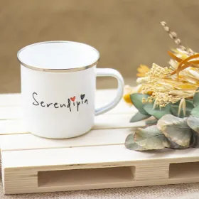 Taza vintage "Serendipia"