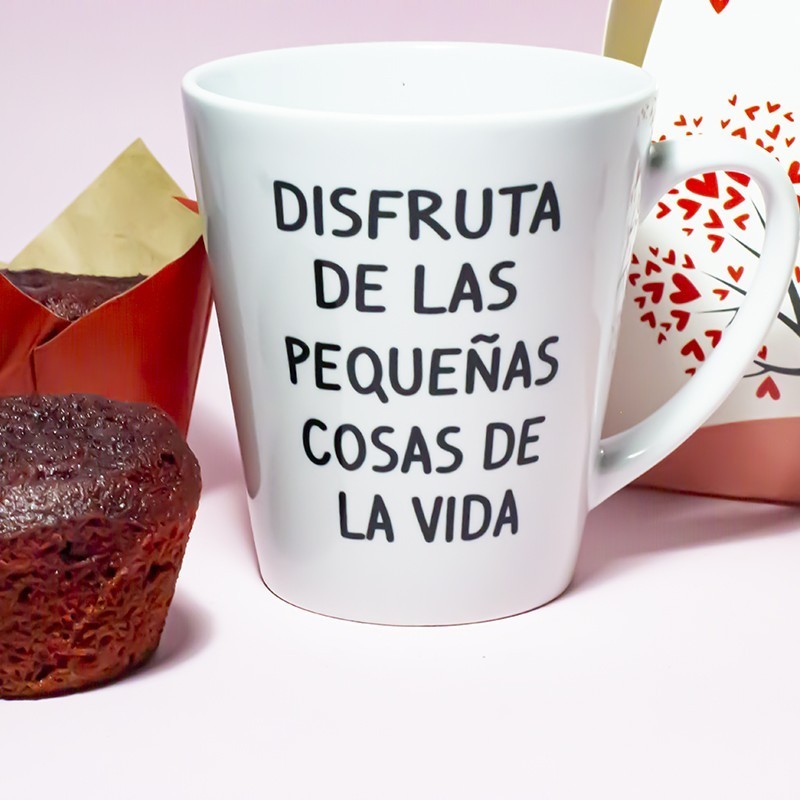 Taza "Disfruta las pequeñas cosas de la vida"