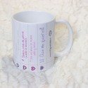 Taza "10 Cosas que me encantan de tí"
