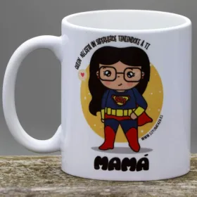 "Taza Súper mamá"