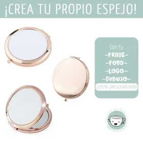 Espejo compacto 100% personalizado