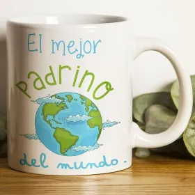 Taza "El mejor padrino del mundo"