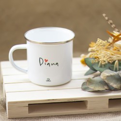 Taza vintage "Serendipia"