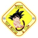 Cartel "Baby Saiyan a bordo"