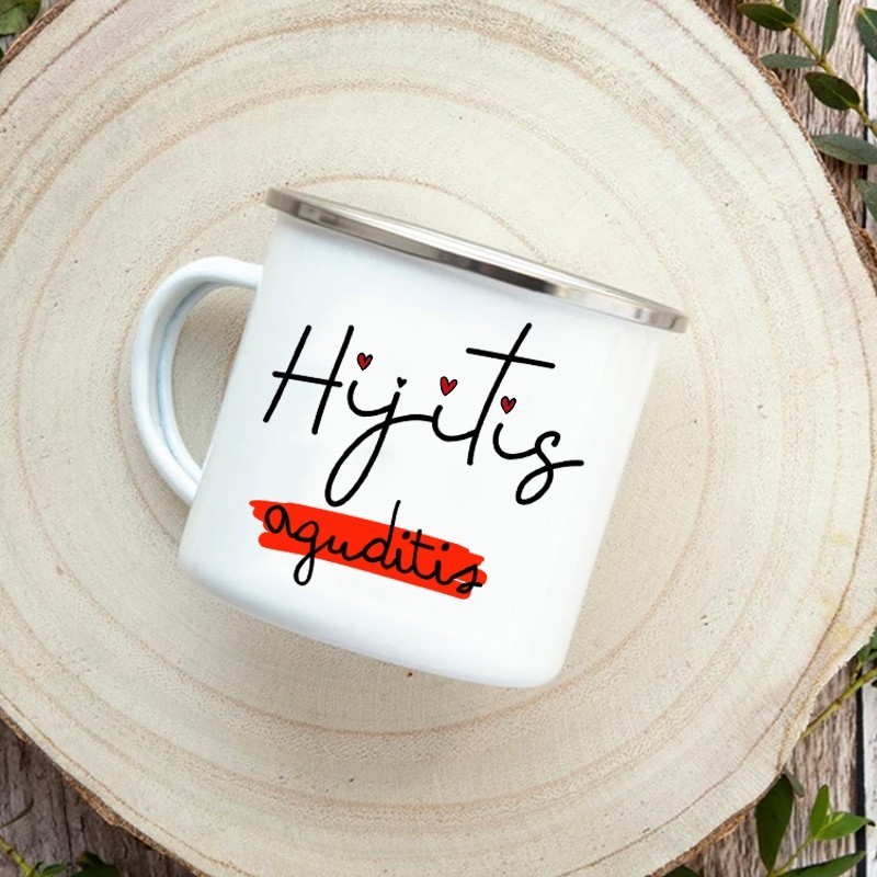 Taza vintage "Hijitis aguditis"