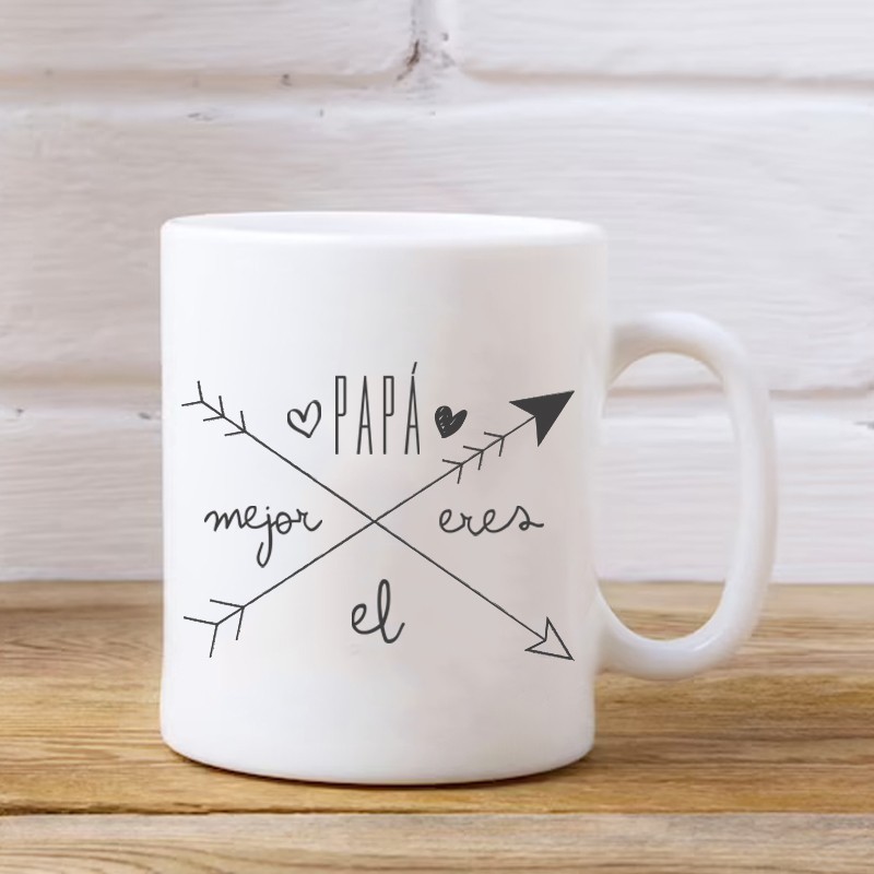 Taza "Papá eres el mejor"
