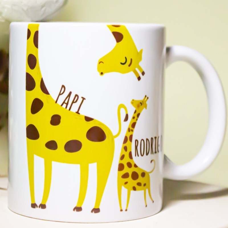Taza "Papi jirafa"