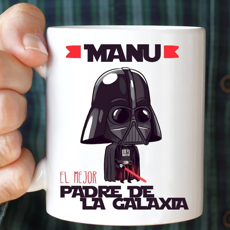 Taza "El mejor padre de la galaxia"