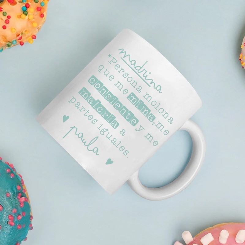 Taza "Definición madrina"