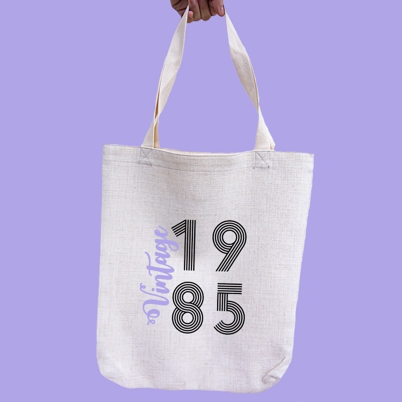 Bolsa de tela "Año Vintage"