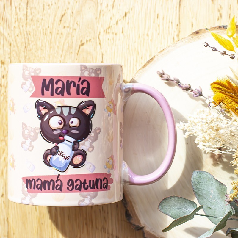 Taza "Mamá gatuna"