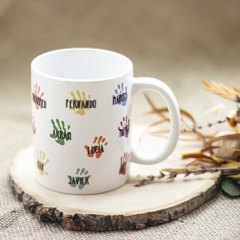 Taza "Huellas"
