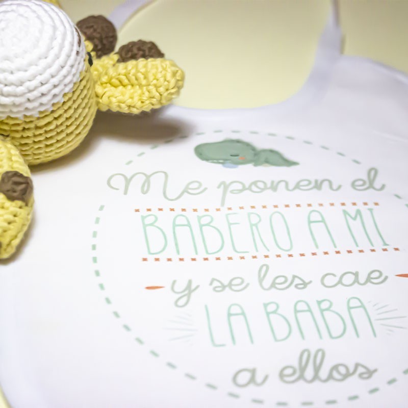 Babero "Se les cae la baba"