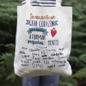 Bolsa de tela "Gran corazón"