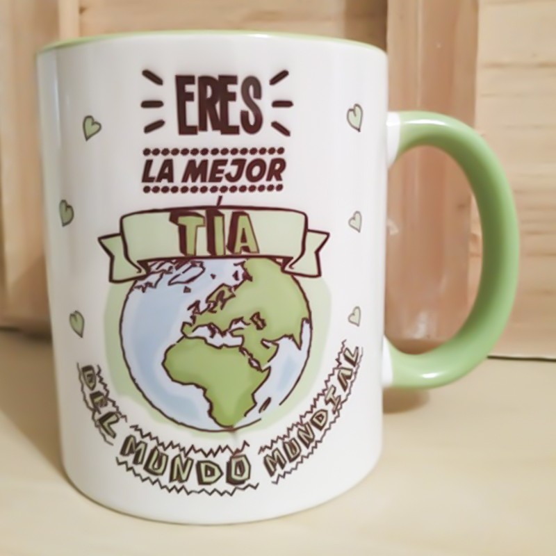 Taza "La mejor tía del mundo"