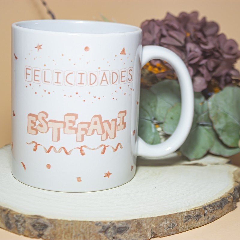 Taza "Felicidades"