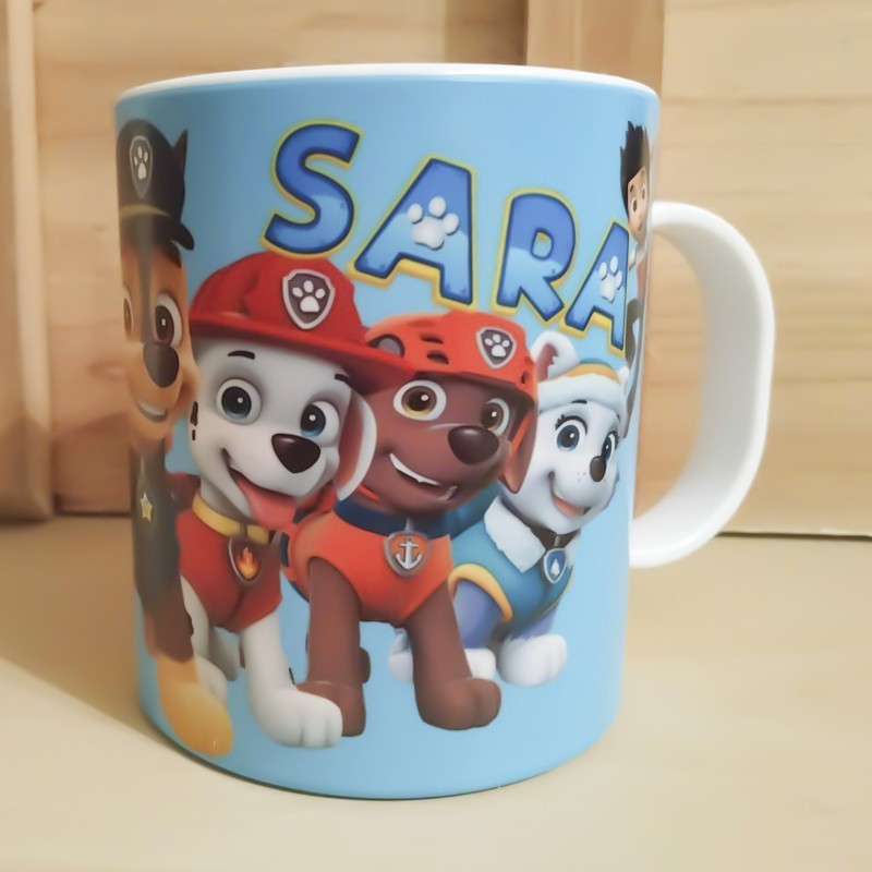 Taza plástico "Patrulla canina 2"