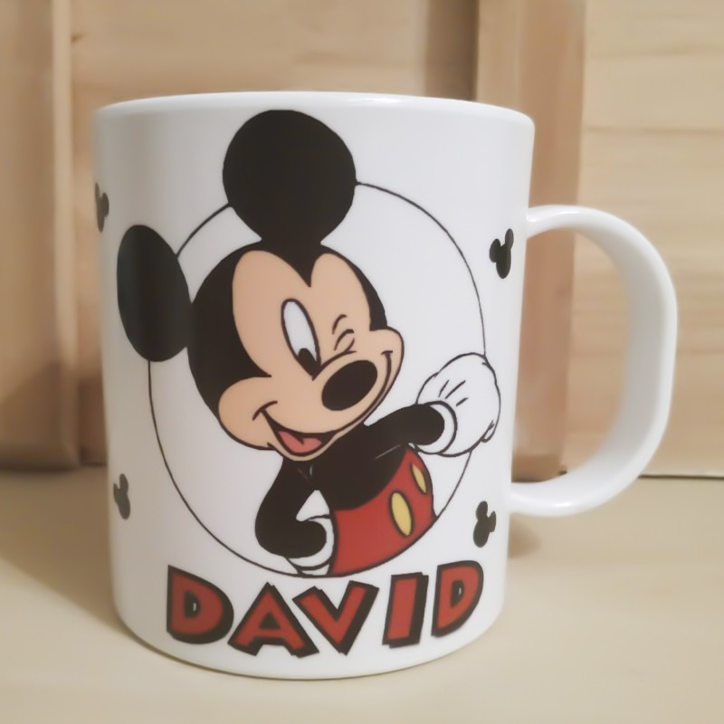 Taza plástico "Mickey Mouse"