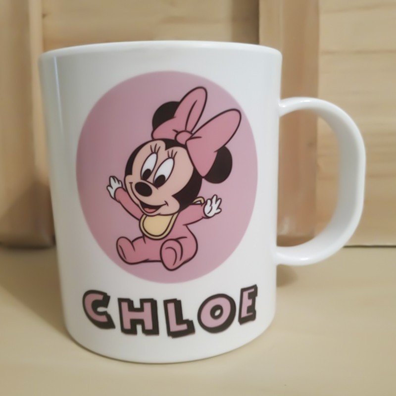 Taza plástico "Minnie baby"