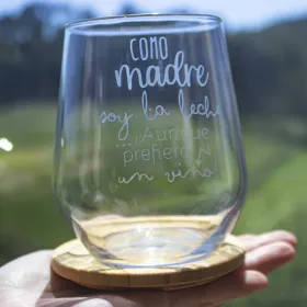 Vaso "Como madre soy la leche"